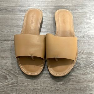 Madewell sandal slip ons